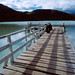 Dock in Torres del Paine