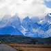 Riding into Torres del Paine