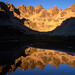 Mountains at sunset
